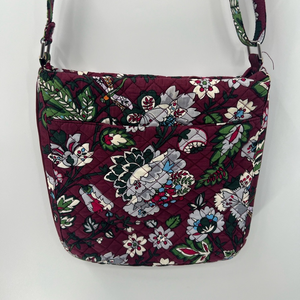 Vera Bradley Iconic Triple zip hipster purse - Picture 3 of 12